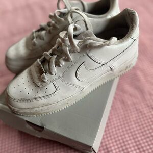 Nike White Air Force 1's